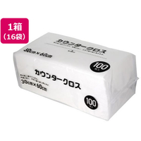 大和物産 カウンタークロス60×30cm 100枚×16袋 ホワイト FCE664A-81064