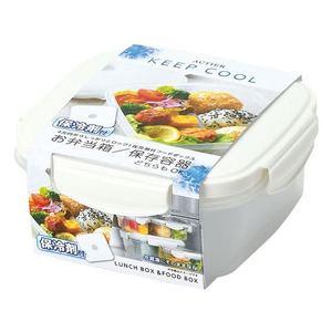 パール金属 保冷剤付 フードボックス 正方形 FC601NM-D-6509-イメージ4