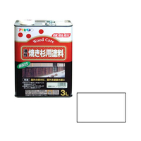 アサヒペン 油性焼き杉用塗料 3L 透明(クリヤ) FC547NS