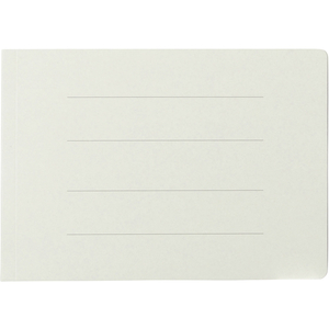 プラス フラットファイル ノンステッチ A5ヨコ グレー NO.042N F876600-78349-イメージ3