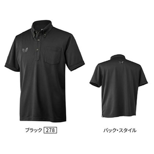 バタフライ 男女兼用 BO・ポロシャツ FCD347K-45920-278-O-イメージ2