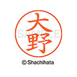 シヤチハタ ネームペン用ネーム シルバー 既製 大野 FC46284-X-GPS-0513-イメージ1