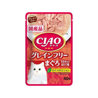 いなば CIAO パウチ グレインフリー まぐろささみほたて 40g FC204RW