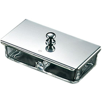 大塚硝子店 ガラス 薬味入れ #150 蓋付 切り込みなし FC192LM-4463200