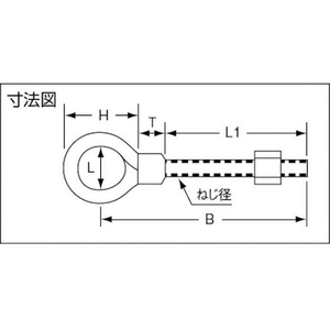 トラスコ中山 デンデンボルト スチール製 M10×50mm 1018501230 FC432FB-2758229-イメージ3