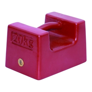 トラスコ中山 M2級 鋳鉄製枕型分銅 20kg FC097HH-2073025-イメージ1