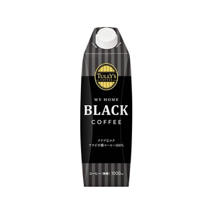 伊藤園 TULLY’S COFFEE BLACK 1L FCB7752-イメージ1