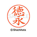 シヤチハタ ネームペン用ネーム シルバー 既製 徳永 FC47273-X-GPS-1502