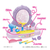 メガハウス 名探偵プリキュア!ときめきドレッサー ﾒｲﾀﾝﾃｲﾌﾟﾘｷﾕｱﾄｷﾒｷﾄﾞﾚﾂｻ--イメージ2
