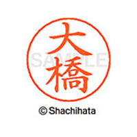 シヤチハタ ネームペン用ネーム シルバー 既製 大橋 FC46285-X-GPS-0514