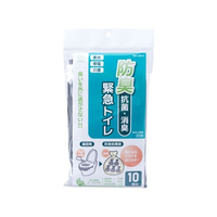 スマイルキッズ 防臭・抗菌・消臭緊急トイレ 10回分 FCF082U-ABO-20010