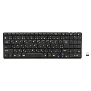 サンワサプライ ワイヤレススリムキーボード ブラック SKB-WL22BKN-イメージ10