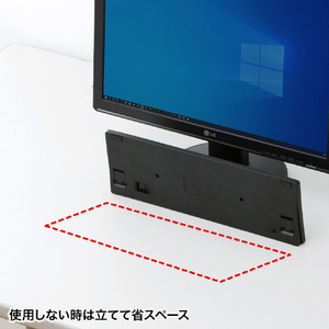 サンワサプライ ワイヤレススリムキーボード ブラック SKB-WL22BKN-イメージ2