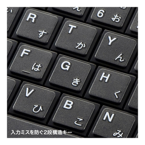 サンワサプライ ワイヤレススリムキーボード ブラック SKB-WL22BKN-イメージ6