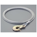 エスコ ハンドウィンチ用ワイヤー フック付 5mm×9.0m FCX2469-EA989SD-9