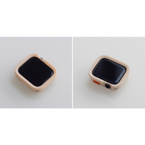 WEARPLANET Apple Watch 45/44mm用FLUFFY POT ソフトケース ベビーピンク WP26945-イメージ8