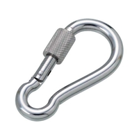 水本機械製作所 水本/ステンレス 環付スナップフックNB型 線径5mm 長さ53mm 5.553260.74 FC368FH-2051863