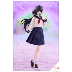 コトブキヤ JK104 きるプラ 薬師寺 久遠【桃桜高校・制服】 JK104ｷﾙﾌﾟﾗﾔｸｼｼﾞｸｵﾝｾｲﾌｸ-イメージ2