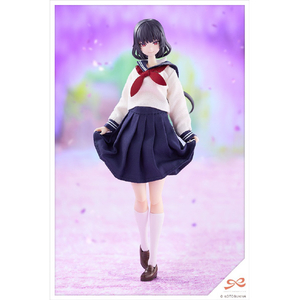 コトブキヤ JK104 きるプラ 薬師寺 久遠【桃桜高校・制服】 JK104ｷﾙﾌﾟﾗﾔｸｼｼﾞｸｵﾝｾｲﾌｸ-イメージ3