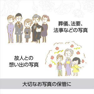 ハクバ 写真台紙 メモリアル台紙 蓮 2Lサイズ 1面(ヨコ) うすべに MM-H2LY1PK-イメージ7