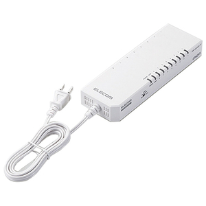 エレコム 法人向け1000BASE-T対応TAP型スイッチ ホワイト EHB-UG2A08-TP-イメージ1