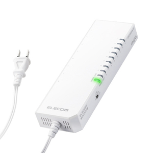 エレコム 法人向け1000BASE-T対応TAP型スイッチ ホワイト EHB-UG2A08-TP-イメージ2