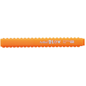 シヤチハタ BLOX水性サインペン 蛍光 オレンジ FC23334-KTX-200F-OR-イメージ1