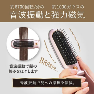 ＫＯＩＺＵＭＩ リセットブラシ 折りたたみタイプ ピンク FCE435Y-KBE2100P-イメージ2
