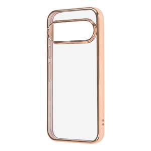 レイ・アウト Google Pixel 10/10 Pro用 Like standard カメラ保護設計 メタリック TPUソフトケース ピンクゴールド RT-GP10PPFC2/PGM-イメージ1