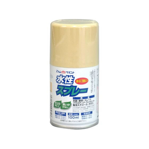 アトムサポート アトムペイント/水性スプレー 100mL クリーム FC590SM-イメージ1