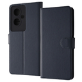 レイ・アウト OPPO A79 5G用手帳型レザーケース 耐衝撃シンプル マグネット ダークネイビー RT-OPA79ELC1/DN