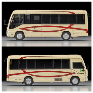 トミーテック トミカリミテッドヴィンテージ NEO LV-N294c トヨタコースター(ヤサカバス) (B)ベージュ LVN294Cﾄﾖﾀｺ-ｽﾀ-ﾔｻｶﾊﾞｽ-イメージ3