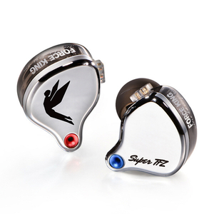 SUPERTFZ カナル型イヤフォン FORCEKING シルバー STFZ-FK-SL SUPERTFZ カナル型イヤフォン FORCEKING シルバー STFZ-FK-SL