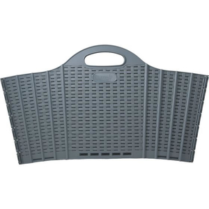 清水産業 折りたためるランドリーバスケット 20L グレー FC399NR-#120674-イメージ2