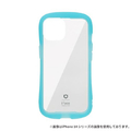 Hamee iPhone 15 Plus用ガラスケース iFace Reflection NEO クリアブルー 41-959459