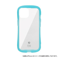 Hamee iPhone 15 Plus用ガラスケース iFace Reflection NEO クリアブルー 41-959459
