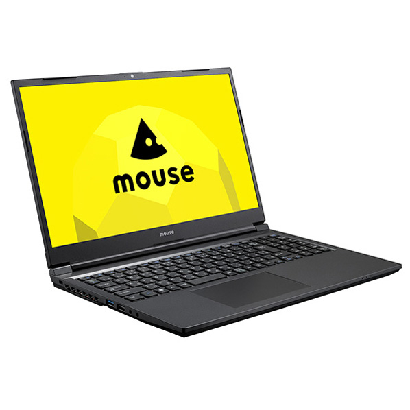 E-GG(mouse) ノートパソコン ブラック A5I712ED16S5 CPU Core i7 12650H プロセッサー SSD WPS Office Standard Fi 6E インテル グラフィックス 0×1 USB3