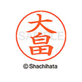 シヤチハタ ネームペン用ネーム シルバー 既製 大畠 FC46287-X-GPS-0516