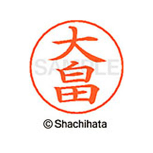 シヤチハタ ネームペン用ネーム シルバー 既製 大畠 FC46287-X-GPS-0516-イメージ1