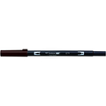 トンボ鉛筆 デュアルブラッシュペン ABT Brown F040102-AB-T879