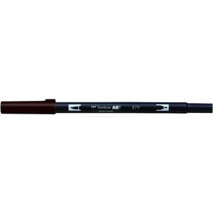 トンボ鉛筆 デュアルブラッシュペン ABT Brown F040102-AB-T879-イメージ1