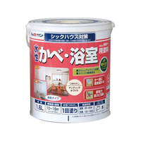 アトムサポート 水性壁浴室塗料 1.6L アンティックホワイト FCB273H