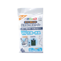 スマイルキッズ すぐに固まる災害時の緊急トイレ 5回分 FCF084U-ABO-3405