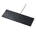 サンワサプライ 英語配列USBスリムキーボード ブラック SKB-E2UN