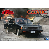 アオシマ 1/24 430セドリックセダン 覆面パトロールカー 1/24 西部警察 No.8 ｾｲﾌﾞｹｲｻﾂ8430ｾﾄﾞﾘﾂｸﾌｸﾒﾝ