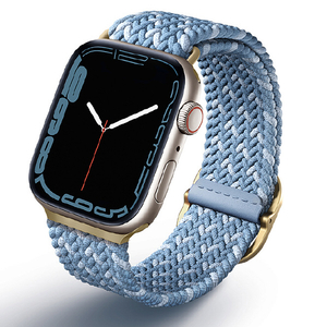 ＵＮＩＱ Apple Watch 38/40/41mm用BRAIDED STRAP UNIQ ASPEN DESIGNER EDITION CERULEAN BLUE UNIQ-41MM-ASPDECBLU-イメージ1