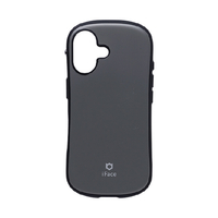 Ｈａｍｅｅ iPhone 16用ハイブリッドMAGSYNQケース IFACE FIRST CLASS KUSUMI くすみブラック 41-979464