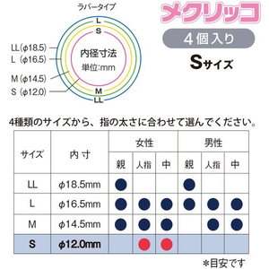 プラス メクリッコ S 4個入 F802738-44752-イメージ5