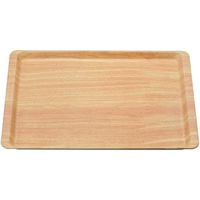 マイン 木目調ABSトレー 長角盆 薄木目 NS M44-366 FC309LL-4144921