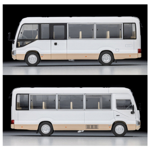 トミーテック トミカリミテッドヴィンテージ NEO LV-N294d トヨタ コースター LX (白/ベージュ) LVN294Dﾄﾖﾀｺ-ｽﾀ-LXｼﾛﾍﾞ-ｼﾞﾕ-イメージ3